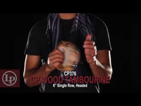 Latin Percussion CP376 6" Wood Tambourine